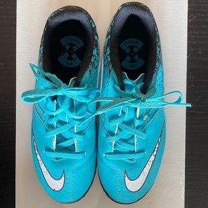 Like new Nike kids soccer shoes (turf)